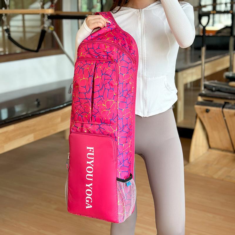 Yoga Multi-Functional Yoga Mat Bag Waterproof Gym Bag Sports Cross Body Storage Bag