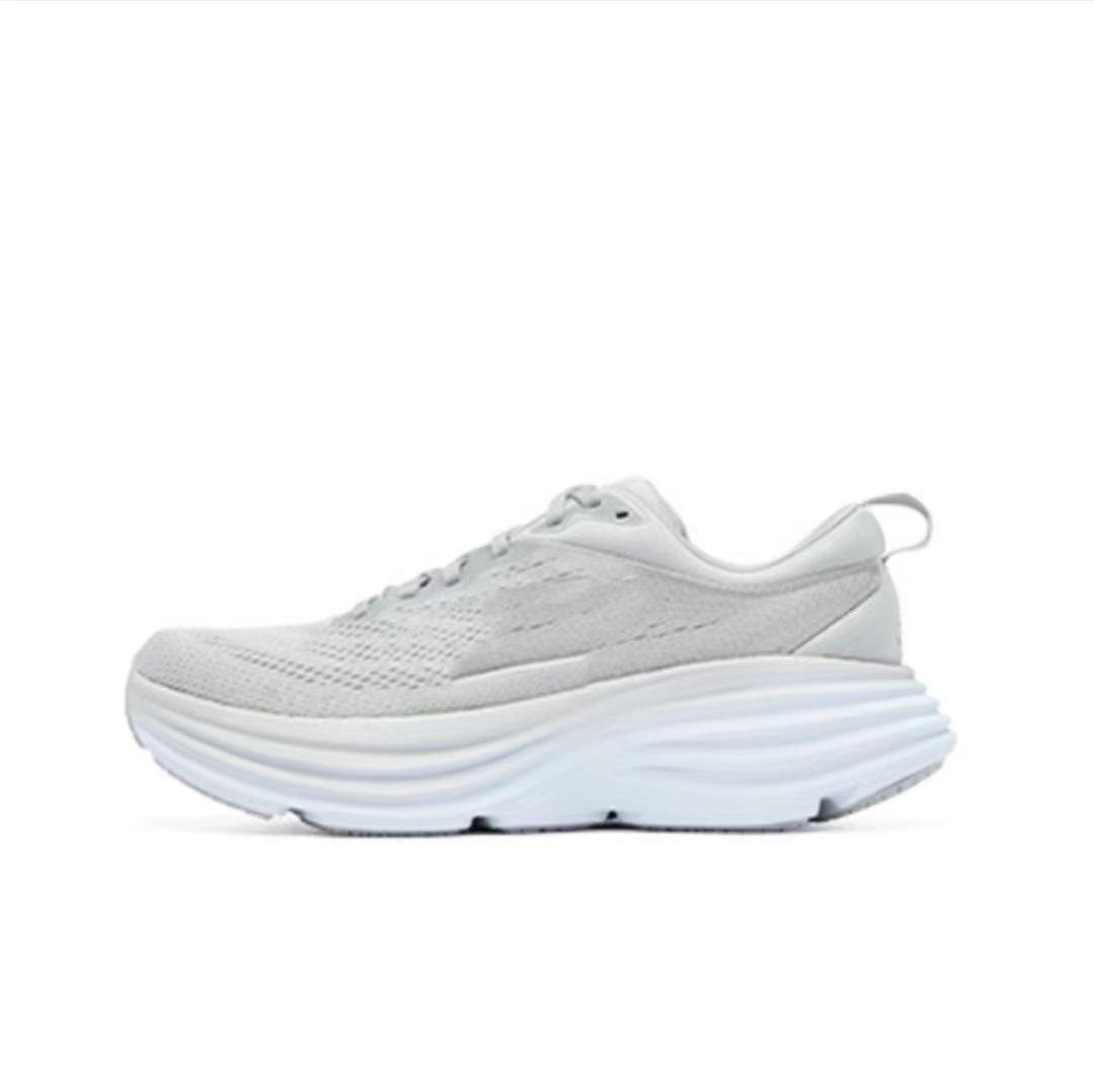 hoka oneone men's and women's autumn and winter bangdai 8 road running shoes bondi8 lightweight cushioning rebound support wear-resistant Specification drawing