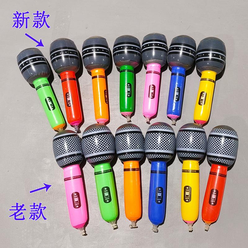 25cm microphone music party balloon new inflatable microphone wholesale inflatable microphone musical instrument balloon