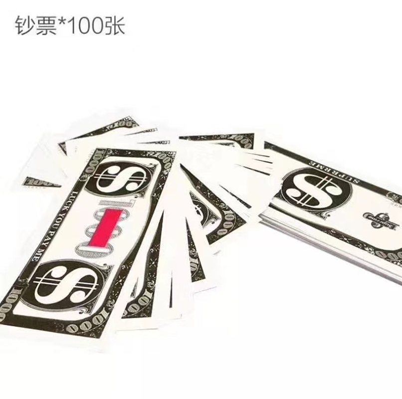 Money Gun Golden matte US dollar gun Party supplies Spray Money toy gun Application Scenario