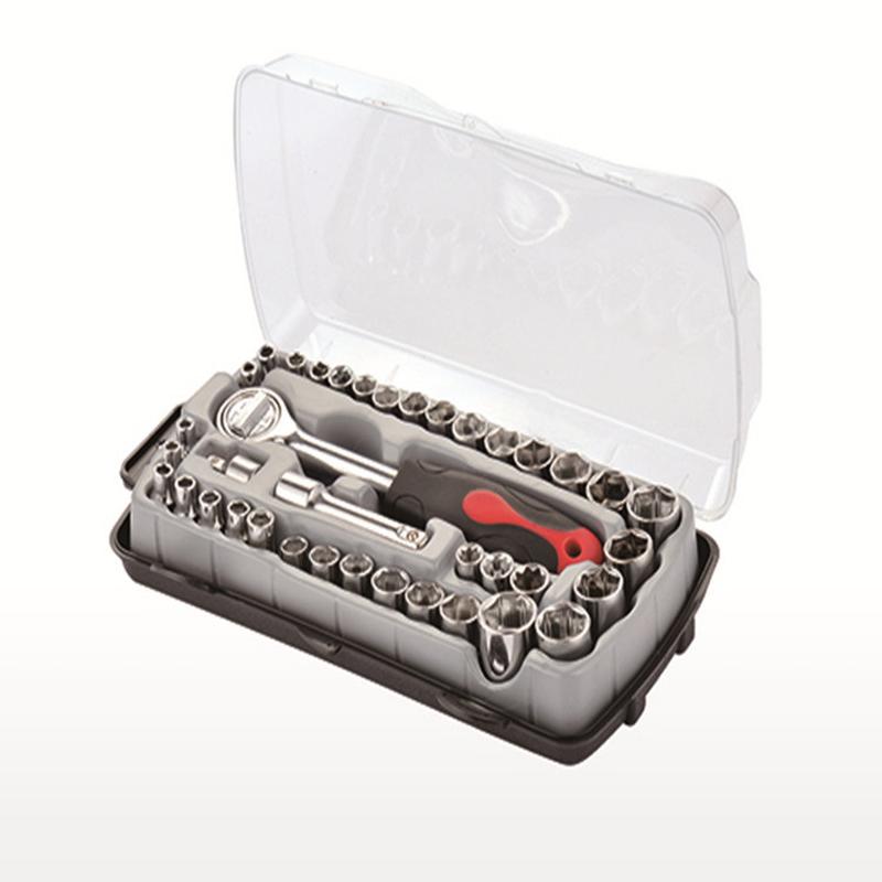 40-piece sleeve combination suit sleeve set auto repair tools household hardware tools hexagon socket combination tools Item Picture
