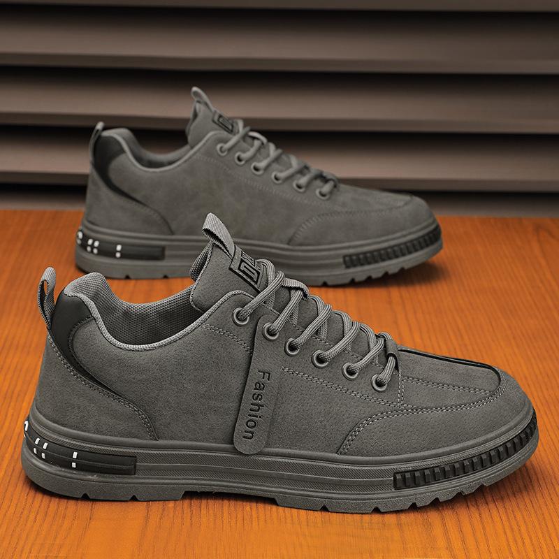 2024 new autumn wear-resistant labor protection men's shoes non-slip construction site work shoes trendy all-match shoes work shoes men's Specification drawing
