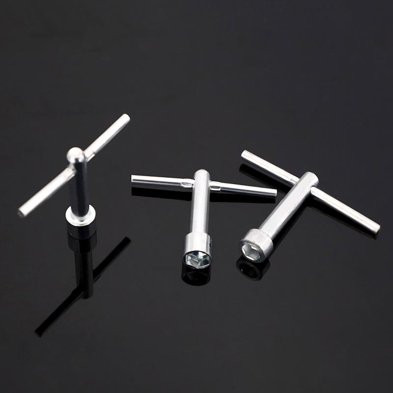 factory wholesale t-shaped mini hexagon socket wrench with car supporting connecting rod t-shaped socket wrench Specification drawing