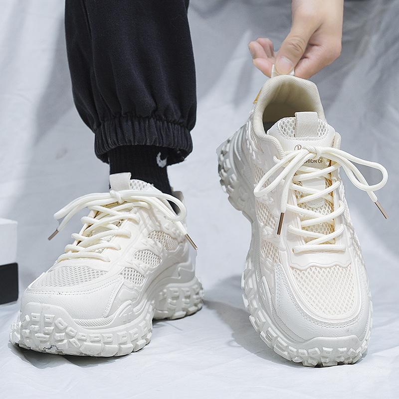 live broadcast cross-border men's shoes 2024 new black sports and leisure working wear waterproof, non-slip, wear-resistant durable labor protection details Picture