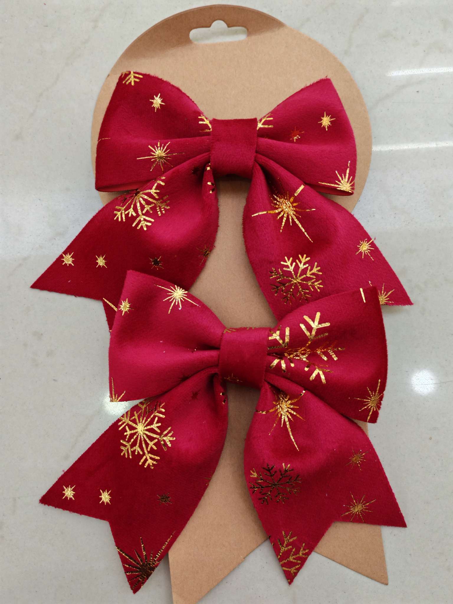 Christmas bows, Christmas supplies, decorations, Christmas tree pendants, hall decorations, small tree decorations, fashionable new styles, Christmas, Christmas detail image 5