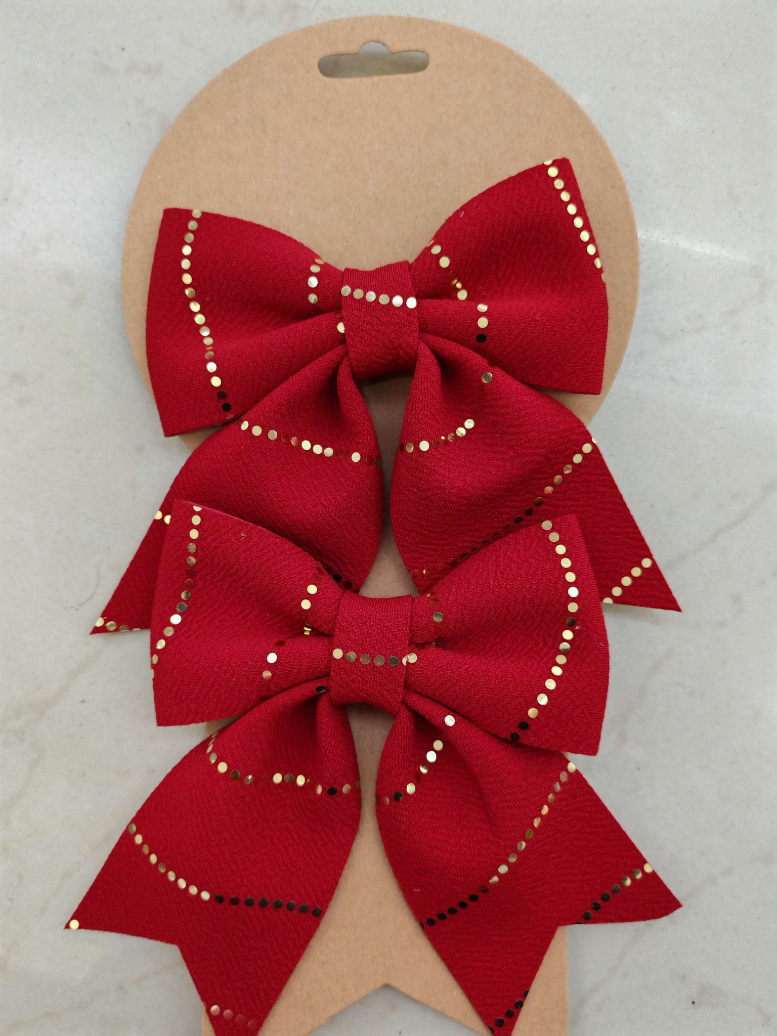 Christmas bows, Christmas supplies, decorations, Christmas tree pendants, hall decorations, small tree decorations, fashionable new styles, Christmas, Christmas Specification image