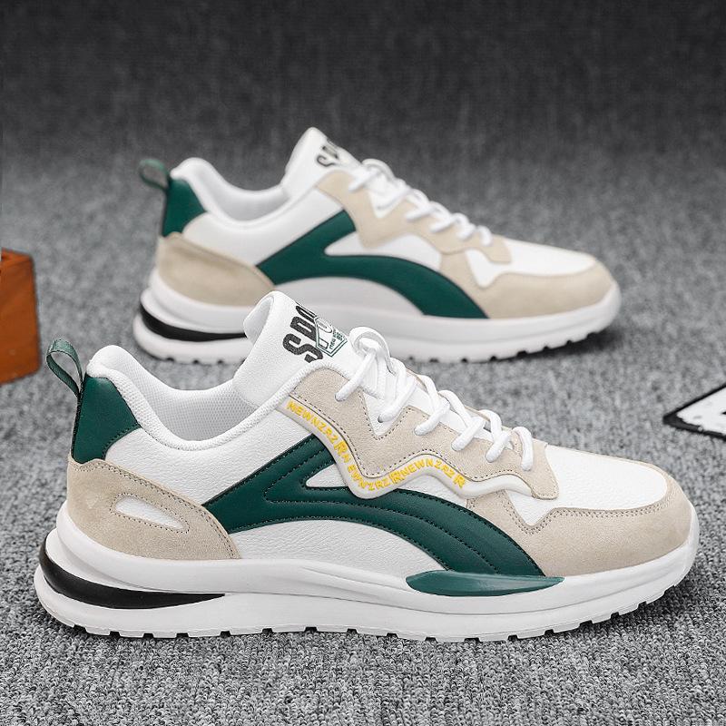 men's shoes spring 2024 new trendy mesh breathable sports and leisure running youth daddy versatile trendy shoes Specification drawing