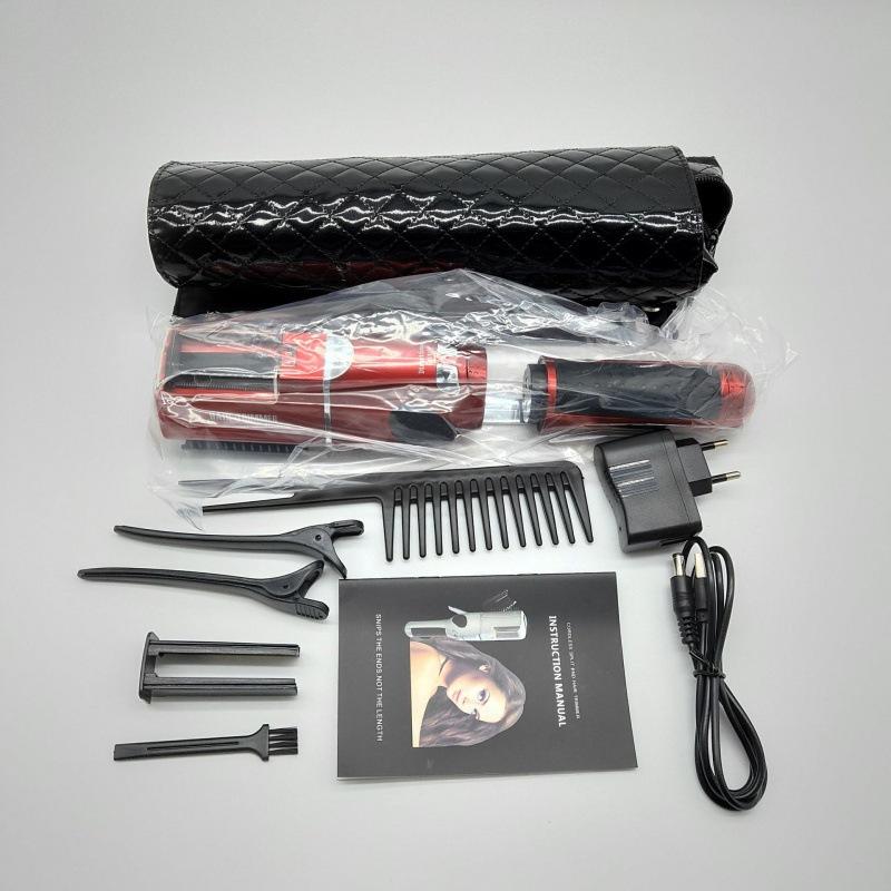 cross-border new product hairdressing knife hair fork trimmer charging portable home automatic hair shredder electric hair clipper