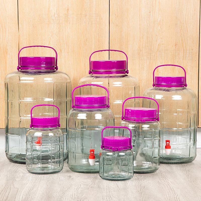 wine glass bottle special wine bottle fire extinguisher bottles bayberry wine jar pickles earthen jar household pickles sealed jar glass jar