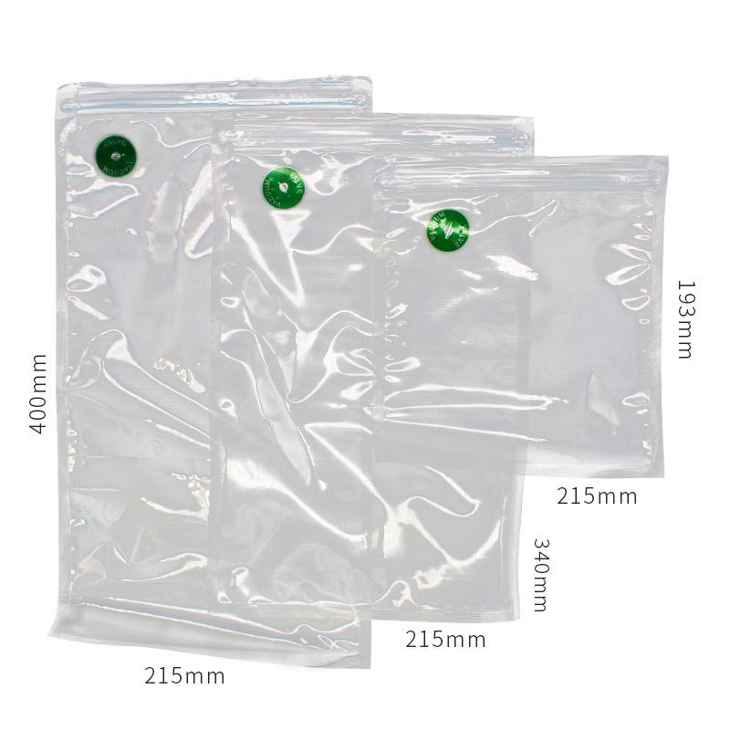 food vacuum compression bag suction transparent lines vacuum bag plastic sealed cooked food preservation envelope bag packaging bag Item Picture