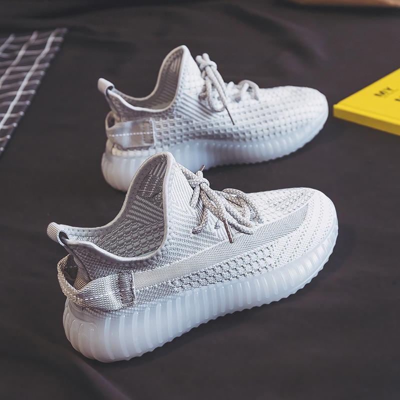 2024 new shoes sports all-matching casual women's shoes lightweight breathable couples running shoes coconut men and women Application Scenario