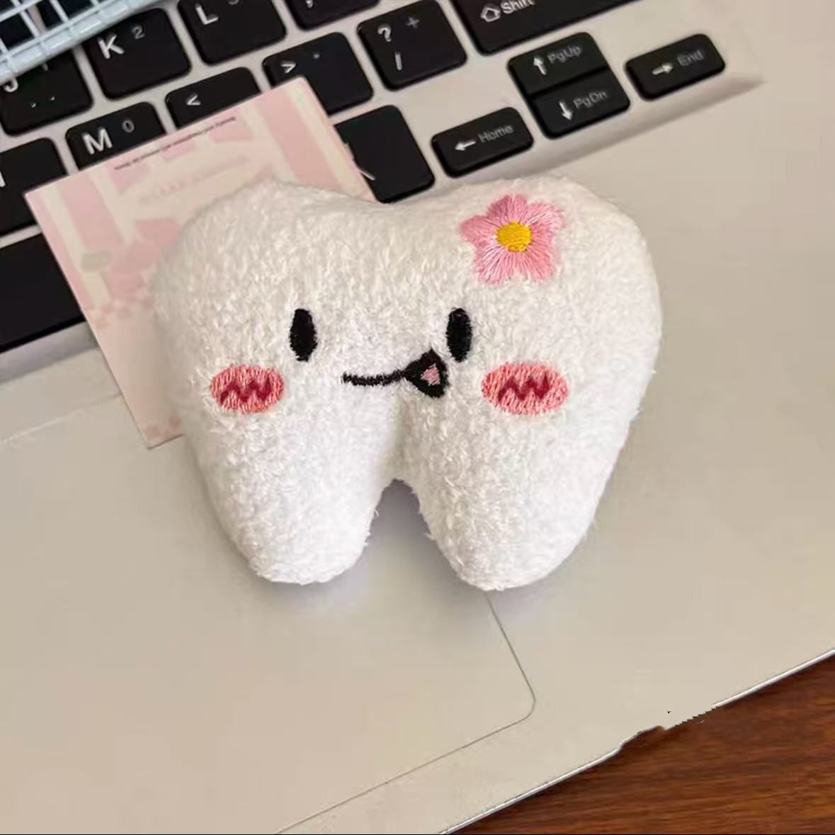  趣味表情包牙齿玩偶发夹女前额侧边刘海夹子发卡可爱碎发鸭嘴夹发夹头饰