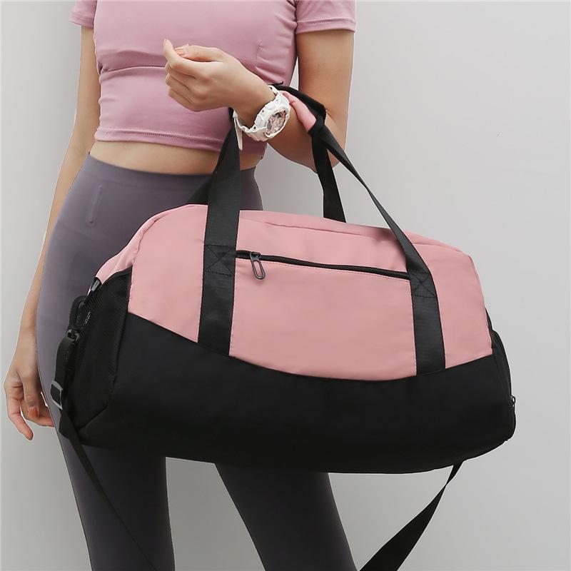 2022 New Large Capacity Travel Bag Yoga Swimming Dry Wet Separation Handbag Lightweight Oxford Cloth Gym Bag