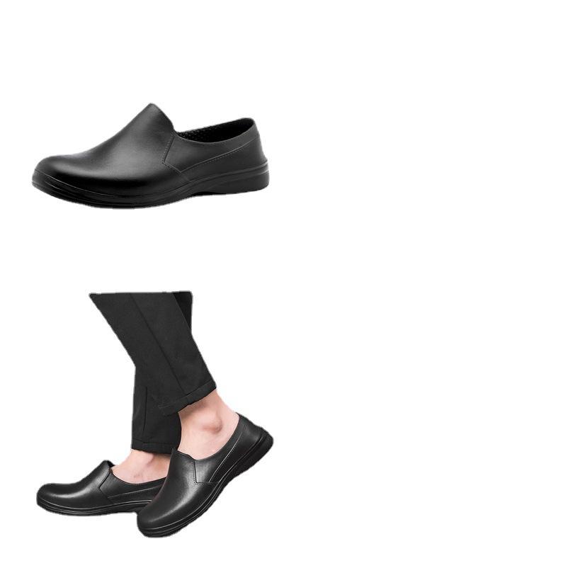 wako slip chef shoes kitchen workers' shoes rear kitchen work shoes men's shoes women's labor insurance food factory rain boots one piece dropshipping Application Scenario