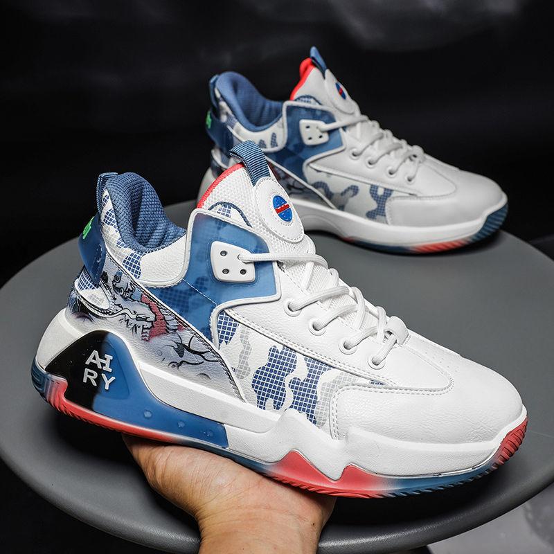 outdoor shoes fashion comfortable soft sole sneakers foreign trade wholesale basketball shoes 2023 men's new leather basketball shoes Application Scenario