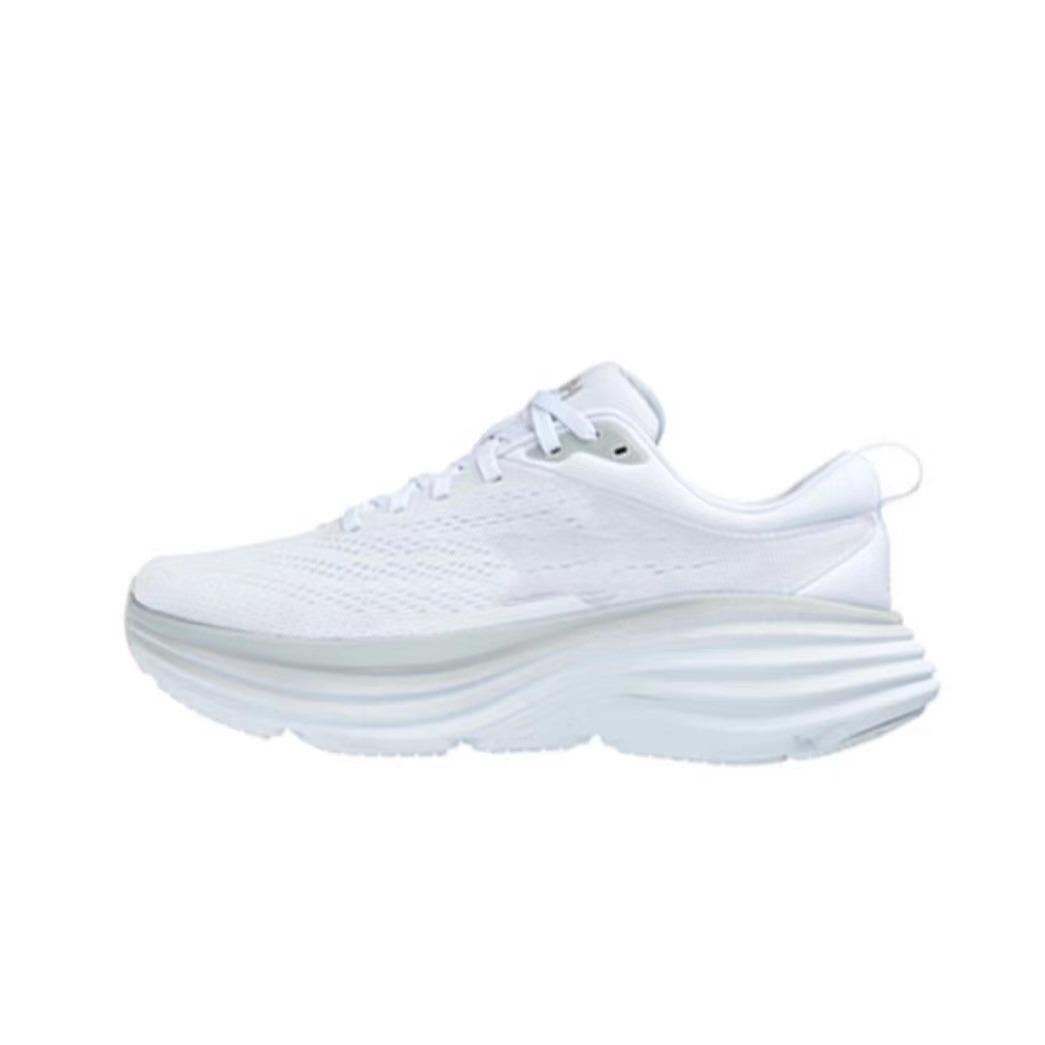 hoka oneone men's and women's autumn and winter bangdai 8 road running shoes bondi8 lightweight cushioning rebound support wear-resistant details Picture