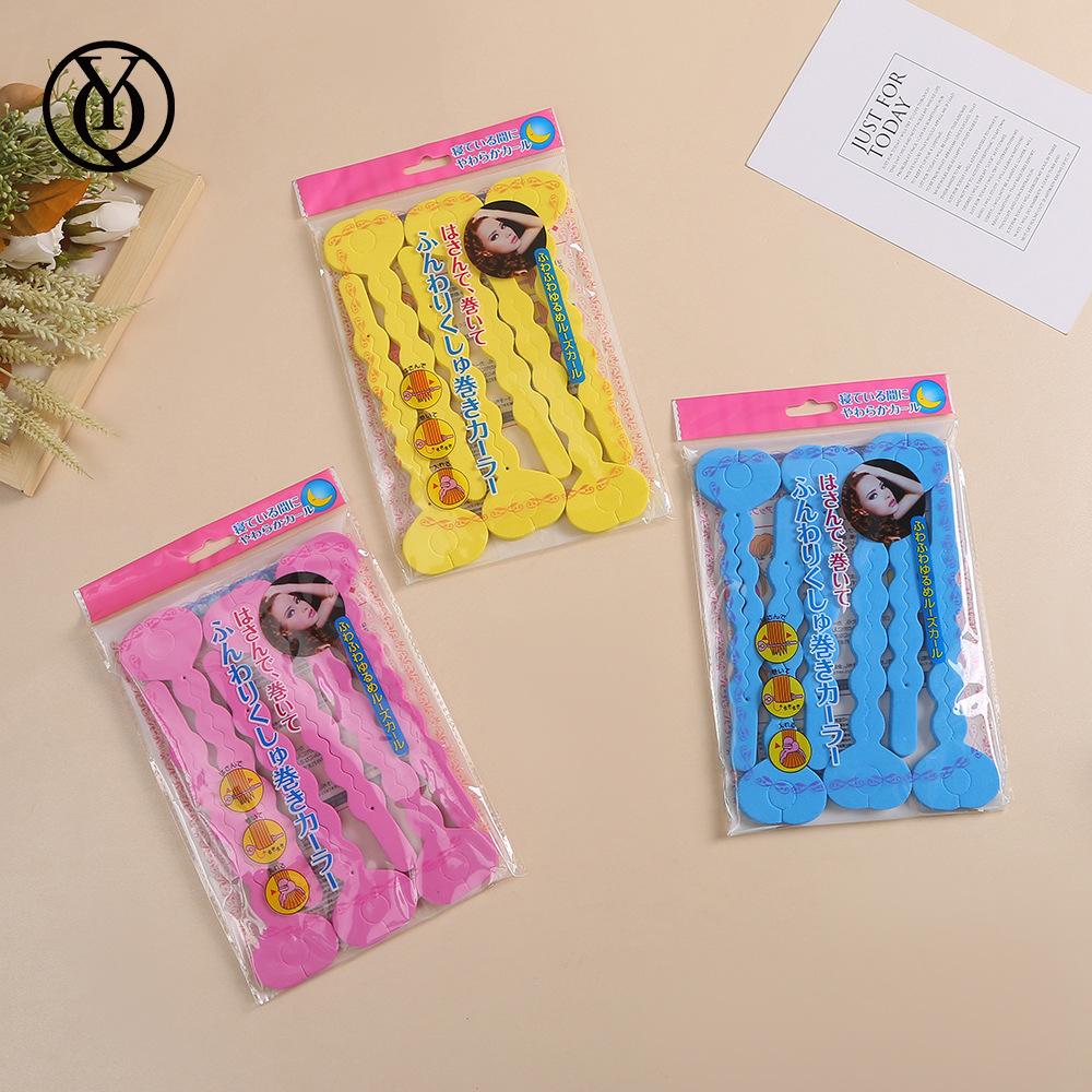 does not hurt hair curls clockwork sponge hair curler does not hurt hair long sponge fluffy hair roll hairdressing sleep hair roll wholesale