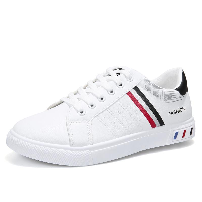 new spring shoes men's korean fashion white shoes all-matching casual sports trendy shoes male student board shoes Item Picture