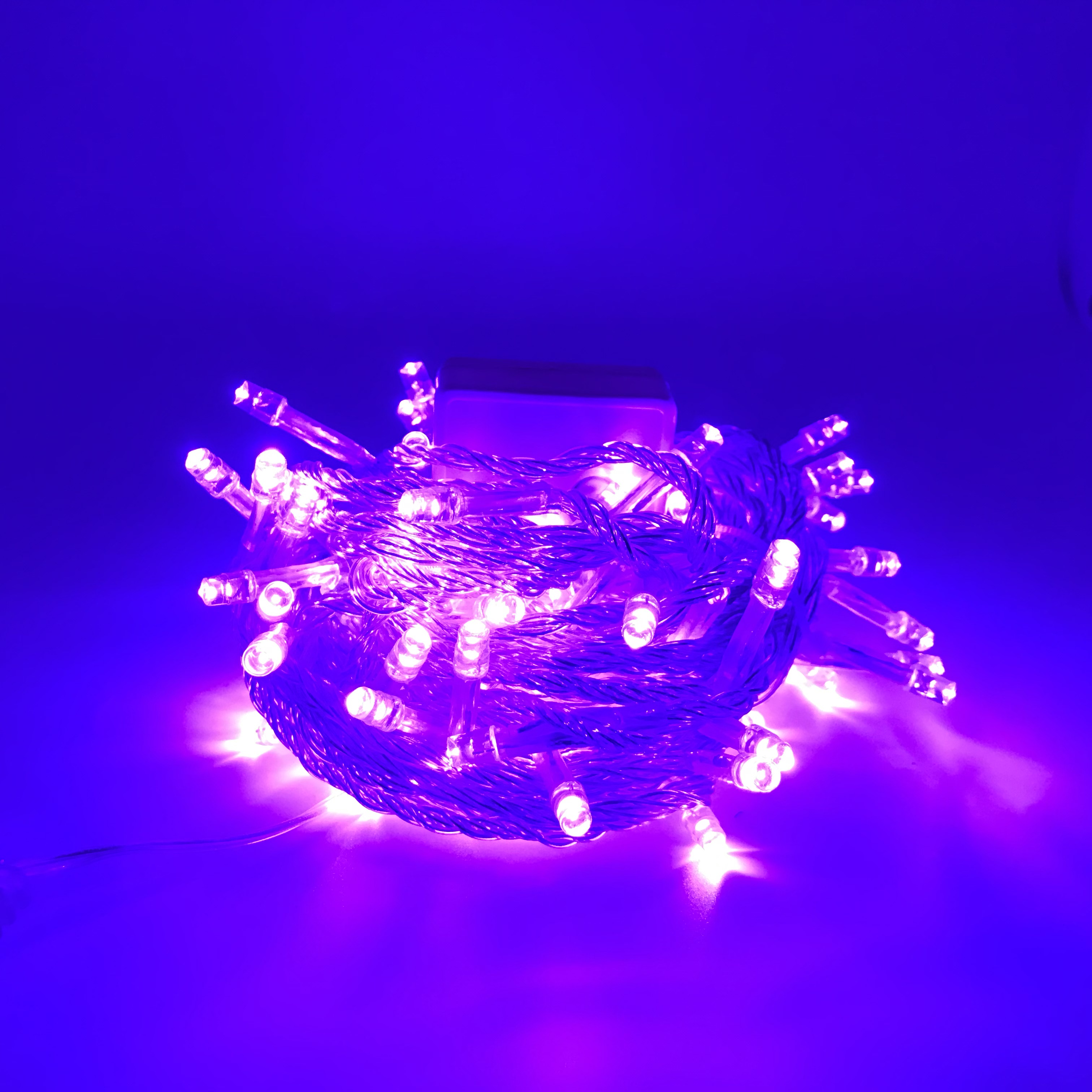 彩灯/新年氛围串灯/发光/1.5米树灯/led树灯白底实物图