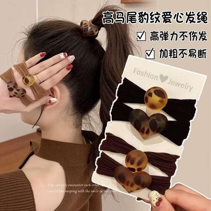 Acrylic jewelry, creative headwear, children's princess hair accessories, hair combing accessories, rubber band accessories, beautiful, cute, long-lasting and durable