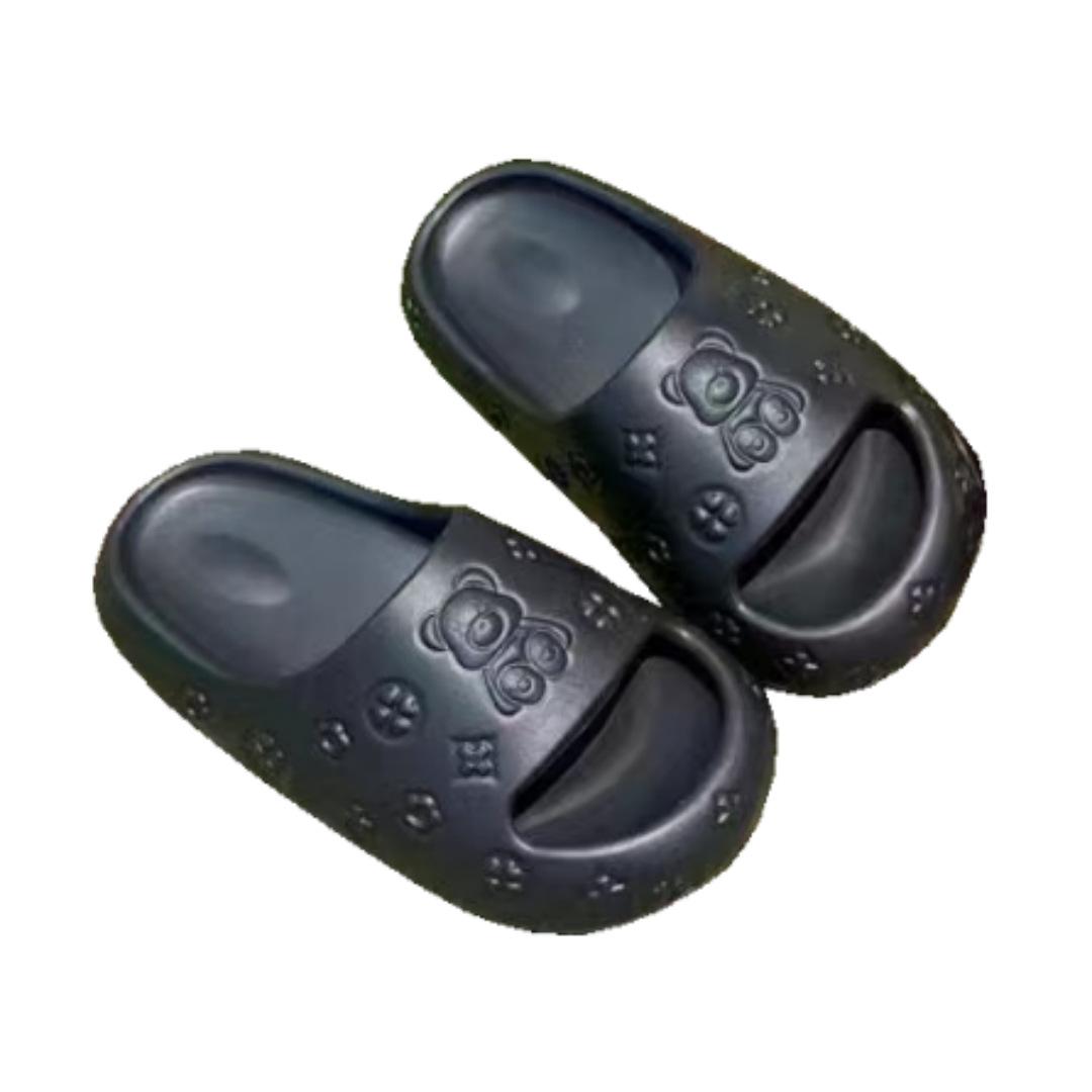 spot foreign trade plastic shoes slippers men's and women's slippers bear platform slippers comfortable simple lightweight guangzhou women's shoes Item Picture