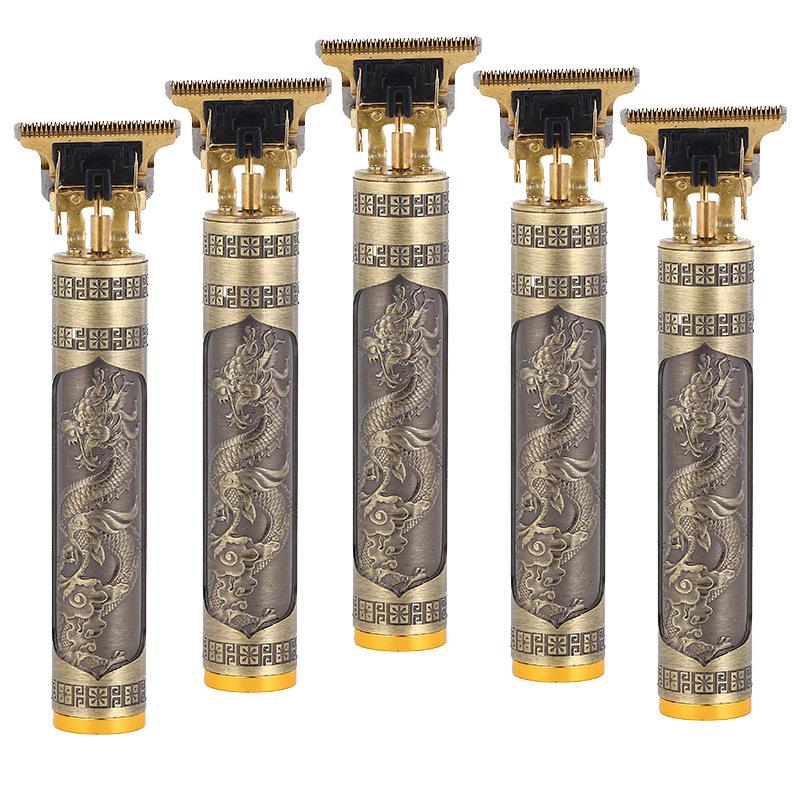 Cross-Border T9 Popular Oil Head Hair Clipper Electric Clipper Electrical Hair Cutter Razor Bald Artifact Hair Scissors Waterproof