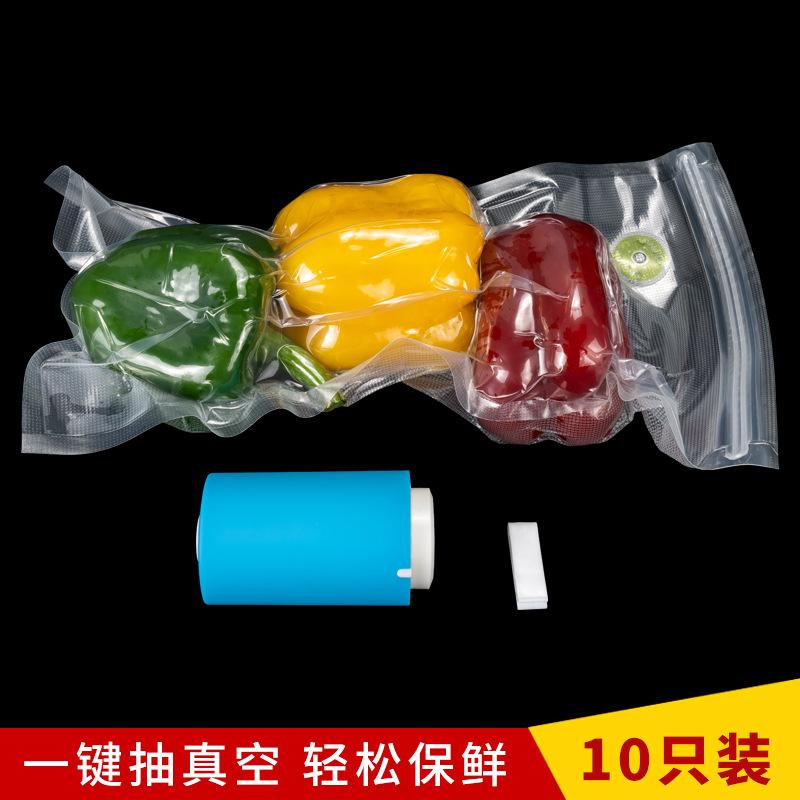 food vacuum compression bag suction transparent lines vacuum bag plastic sealed cooked food preservation envelope bag packaging bag Application Scenario