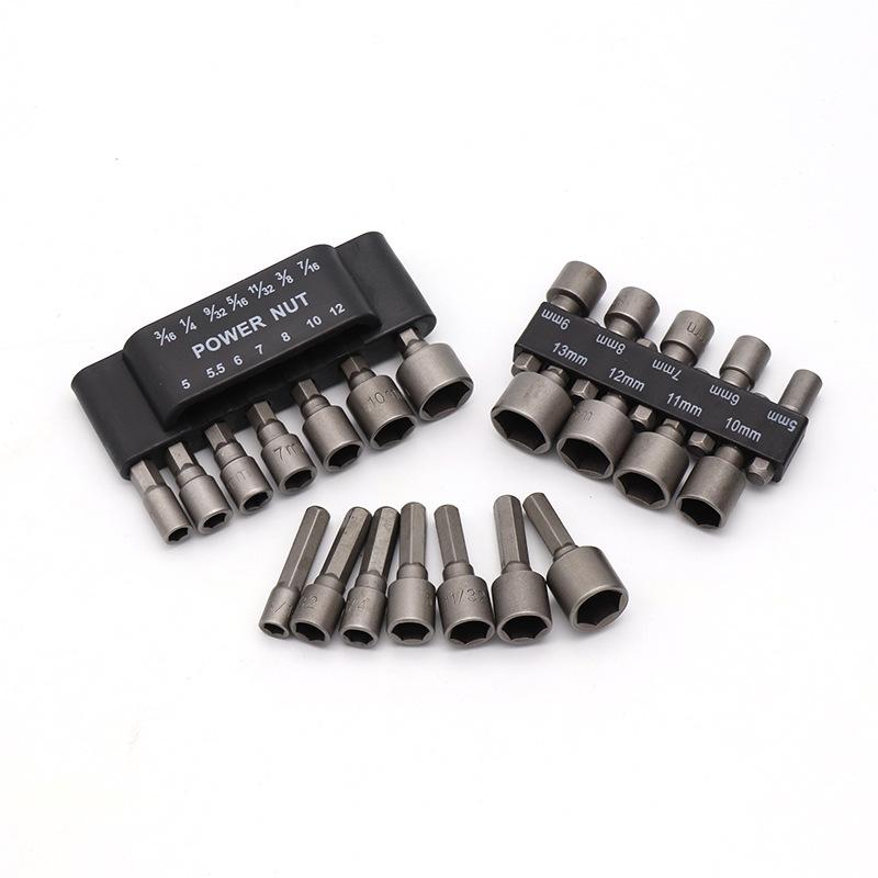 Strong Hexagon Socket Anchor Bolt Sleeve Pneumatic Wind Batch Pullover Electric Bit Self-Tapping Screw Dedicated Item Picture