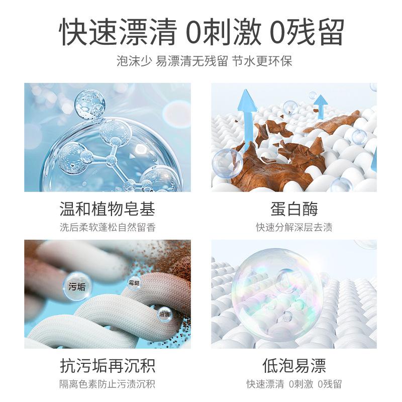 xinjiang free shipping soap powder small bags of washing powder decontamination easy bleaching fragrance gift hotel homestay stall household mild Application Scenario