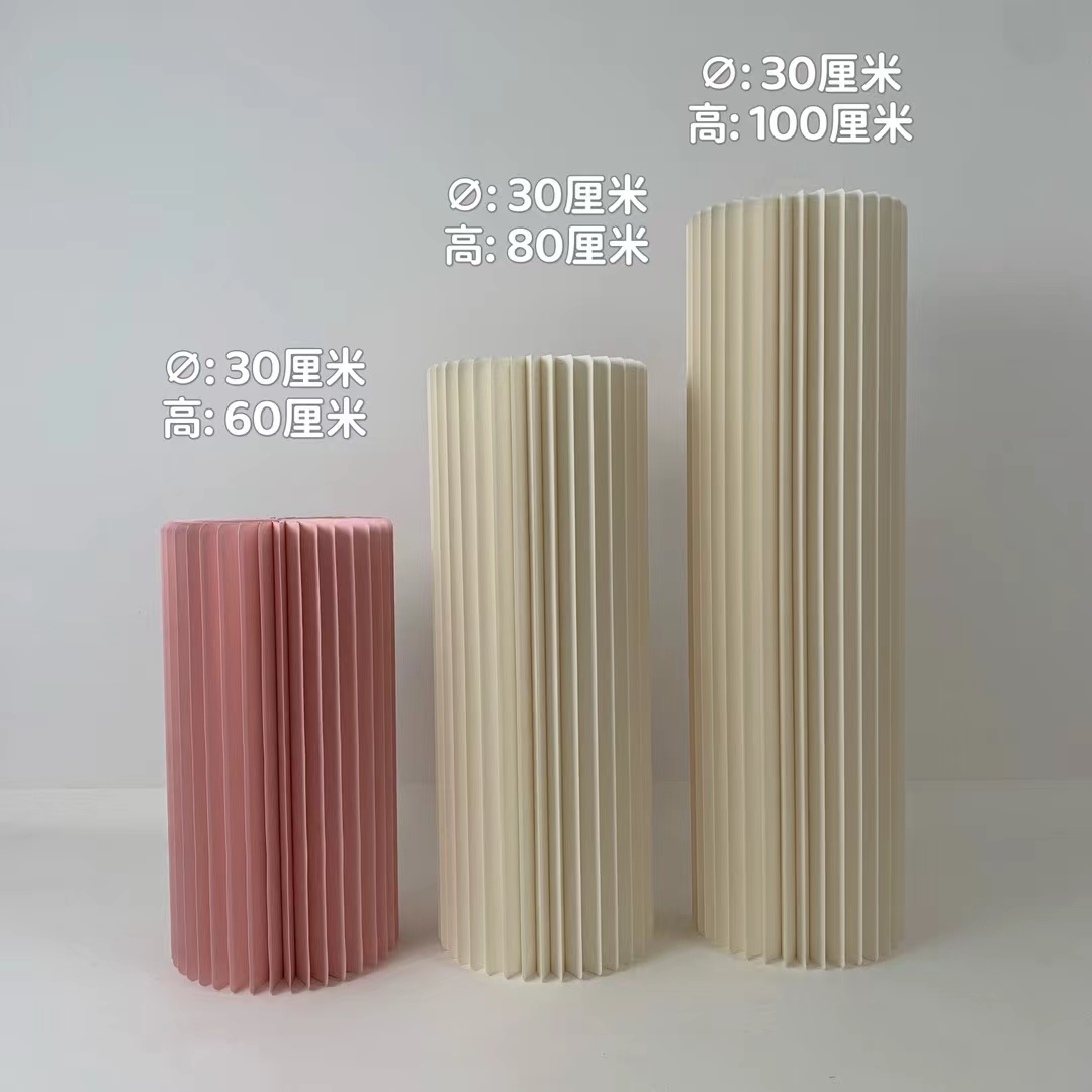 The new folding dessert table can be used for both foreign trade and domestic sales, as well as for wedding decorations, window displays and decorative items details Picture