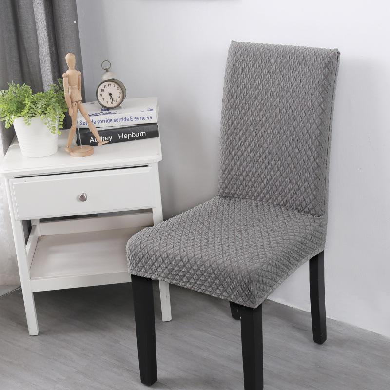 cross-border bubble towel chair cover universal elastic chair cover home chair cover half solid color chair cover hotel chair cover cover