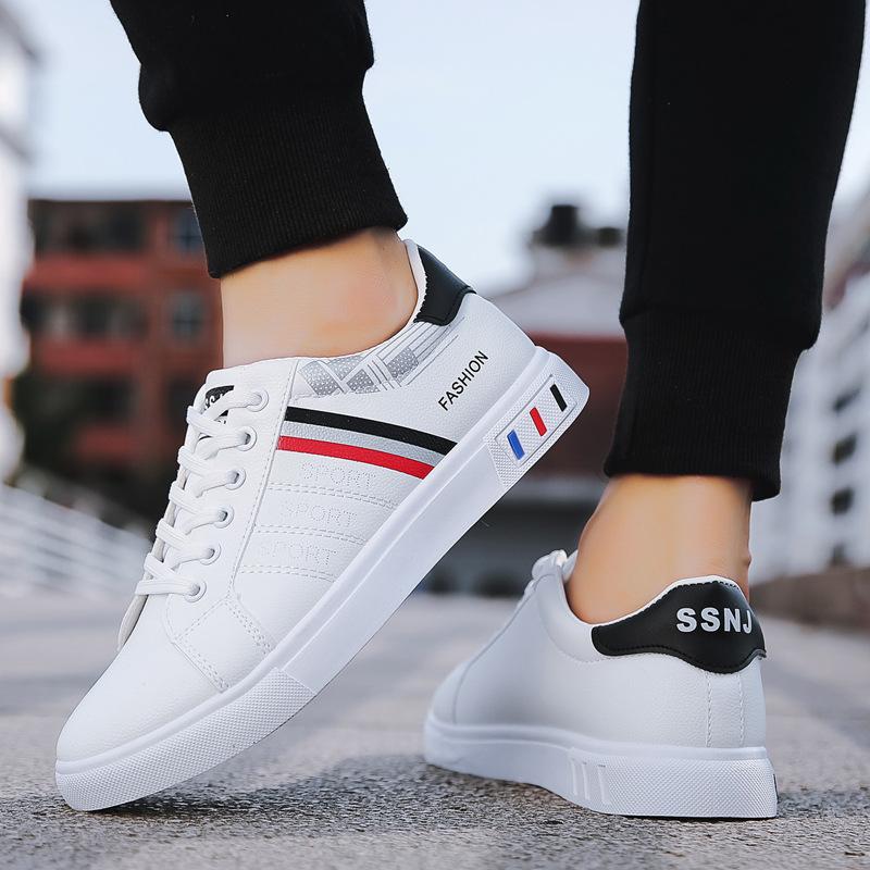 new spring shoes men's korean fashion white shoes all-matching casual sports trendy shoes male student board shoes Application Scenario
