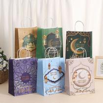 holiday gift malaysia moon festival paper bag printing kraft paper portable paper bag wholesale shopping mall shopping bag bag