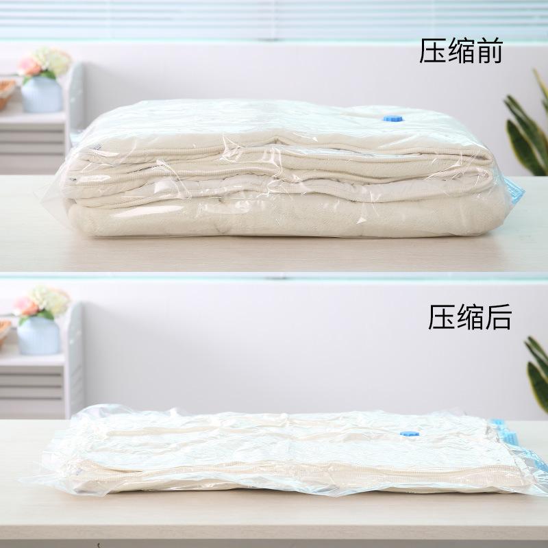 Factory Direct Sales Transparent Suction Vacuum Compression Bag Travel Clothing Storage Vacuum Bag Quilt Packaging Buggy Bag Application Scenario