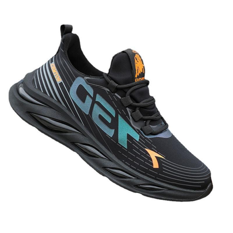 foreign trade 2024 men's sports casual shoes men's summer trendy new shoes round toe black spring men's shoes wholesale Item Picture