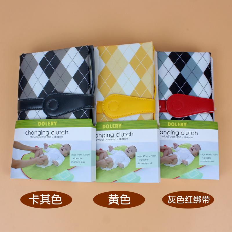 baby wet proof pad unisex diaper baby blanket foldable protective pad