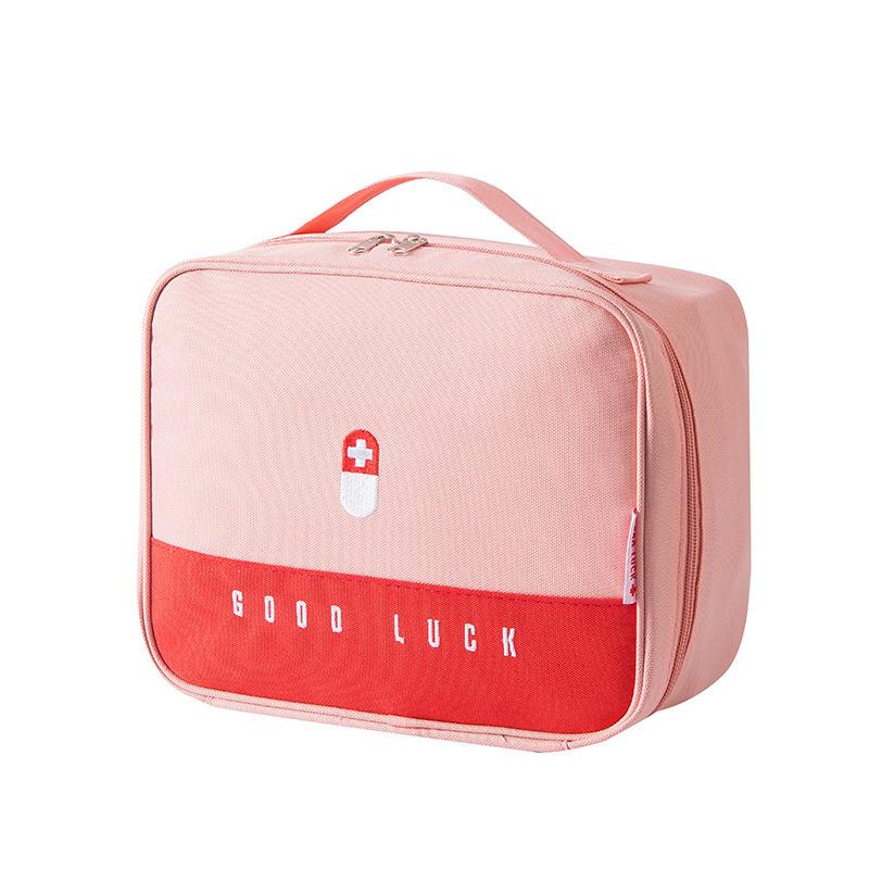 portable epidemic prevention bag medical first aid kits household emergency medicine storage box travel & outdoor medicine portable health bag Item Picture