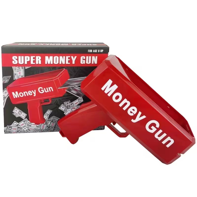 Money Gun 美金枪 派对用品喷钱玩具枪