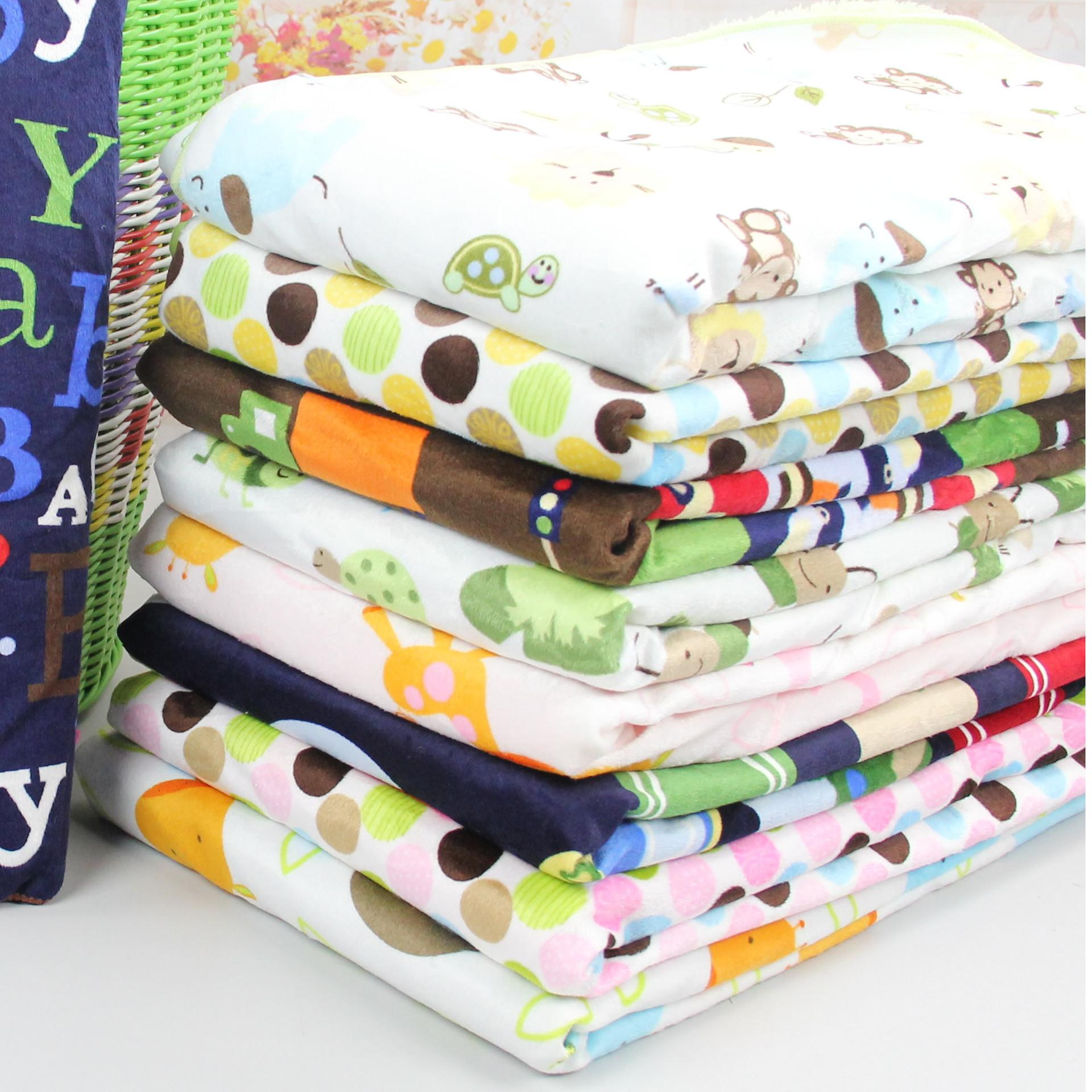 super soft double-layer thickened children's blanket babies' woolen blanket blanket baby blanket children's blanket short plush blanket kolac