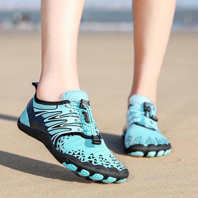 2023 outdoor beach shoes men and women swimming diving wading shoes couple non-slip upstream shoes five finger climbing fitness shoes Application Scenario