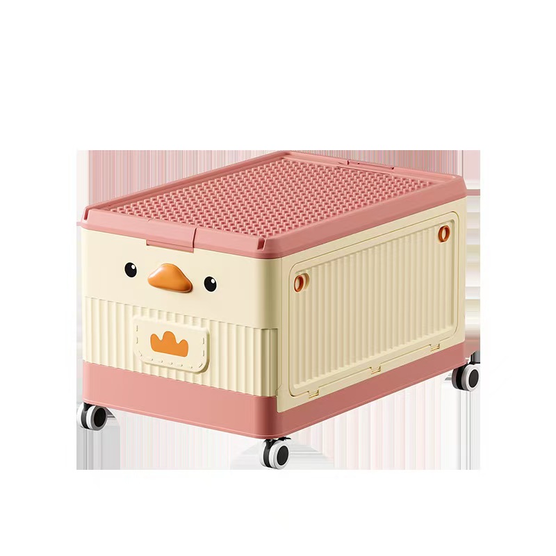 D47-7236 Large building block toy storage box, children's assembly, zero children's parts classification, whole storage box, trolley case Application Scenario