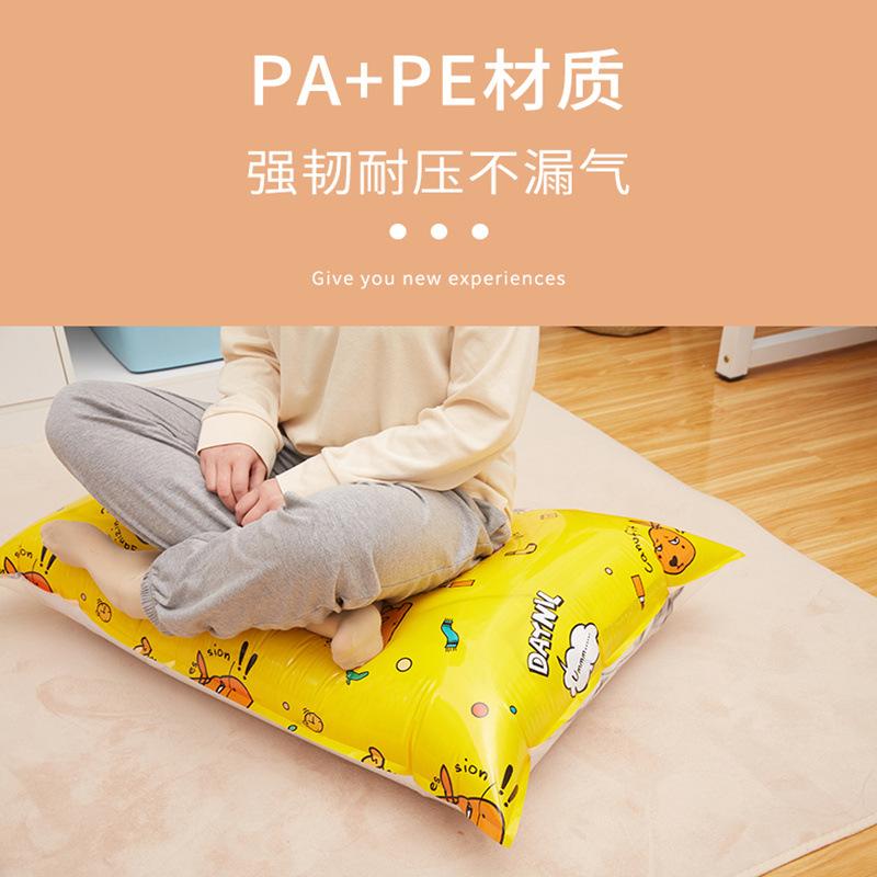 Vacuum Compression Bag Shanju Liangpin Multi-Specification Clothing Thick Quilt Vacuum Bag Spot Thickened Bag Specification drawing