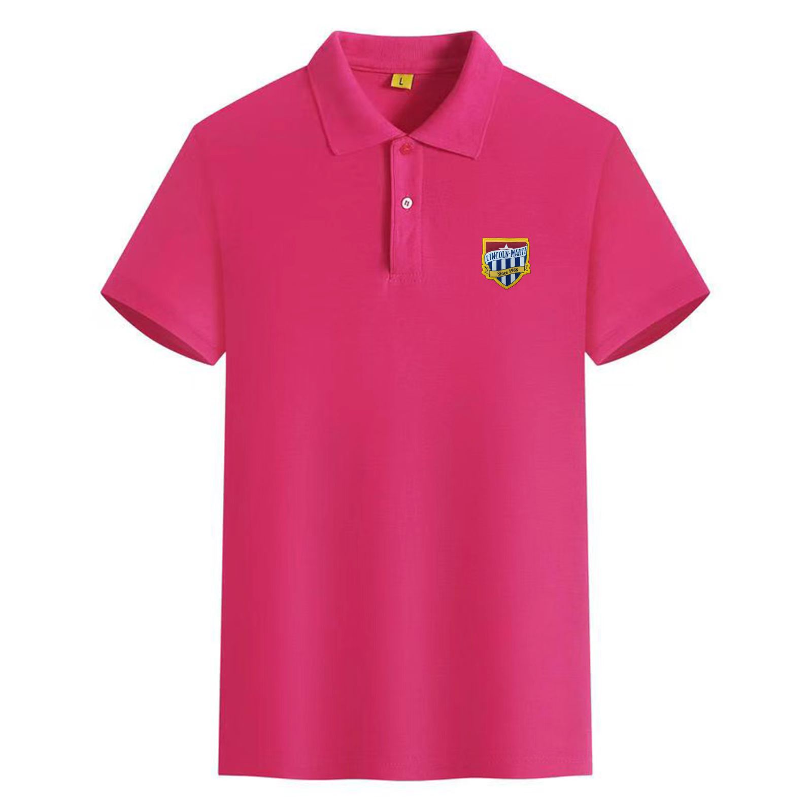 Cross-border lapel children's polo shirts and school uniforms are custom-made in various colors. The logos for men's and women's uniforms are suitable for primary, junior high and senior high schools full figure