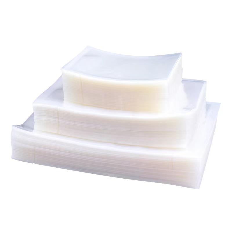 commercial glossy vacuum bag transparent plastic sealed pocket cooked food plastic sealed compressed bag food packaging bag Item Picture