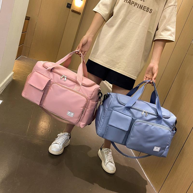 Sports Travel Gym Bag 2022 New Simple Fashion Mate Free One Shoulder Crossbody Handbag Wholesale