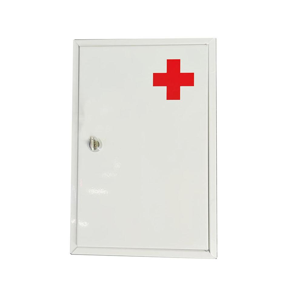 metal galvanized sheet first aid kit medicine storage box hospital outpatient first-aid kit wall-mounted first aid medicine box