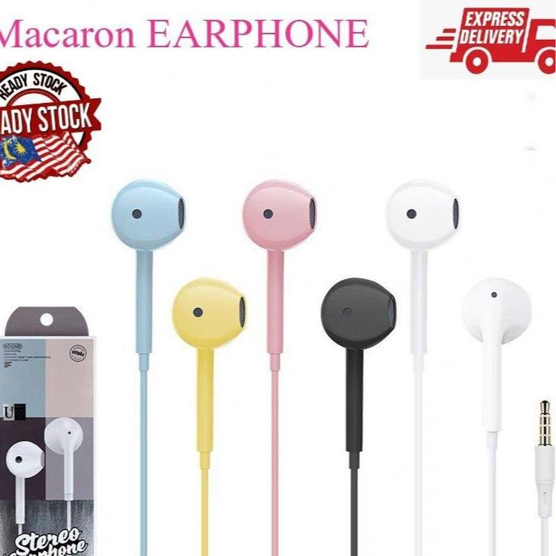 u19 cross-border u18 wired headset glossy u88 macaron headset flat ear heavy bass karaoke call microphone full figure