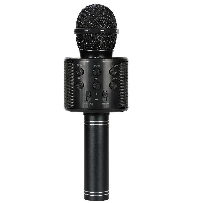 Chinese Version Ws858 Wireless Bluetooth Microphone Mobile Phone Gadget for Singing Songs Microphone Tiktok Kuaishou details Picture