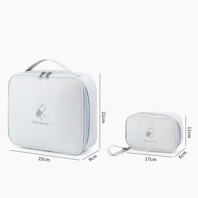 portable medicine bag fabric first aid kit travel medical first aid kits household outdoor emergency children student health bag details Picture