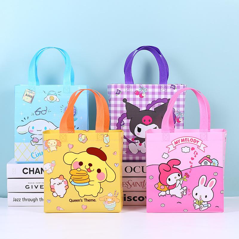 Amazon Hot Student Cartoon Creative Non-Woven Bag Shopping Bag Student Handbag Rio Handbag Wholesale